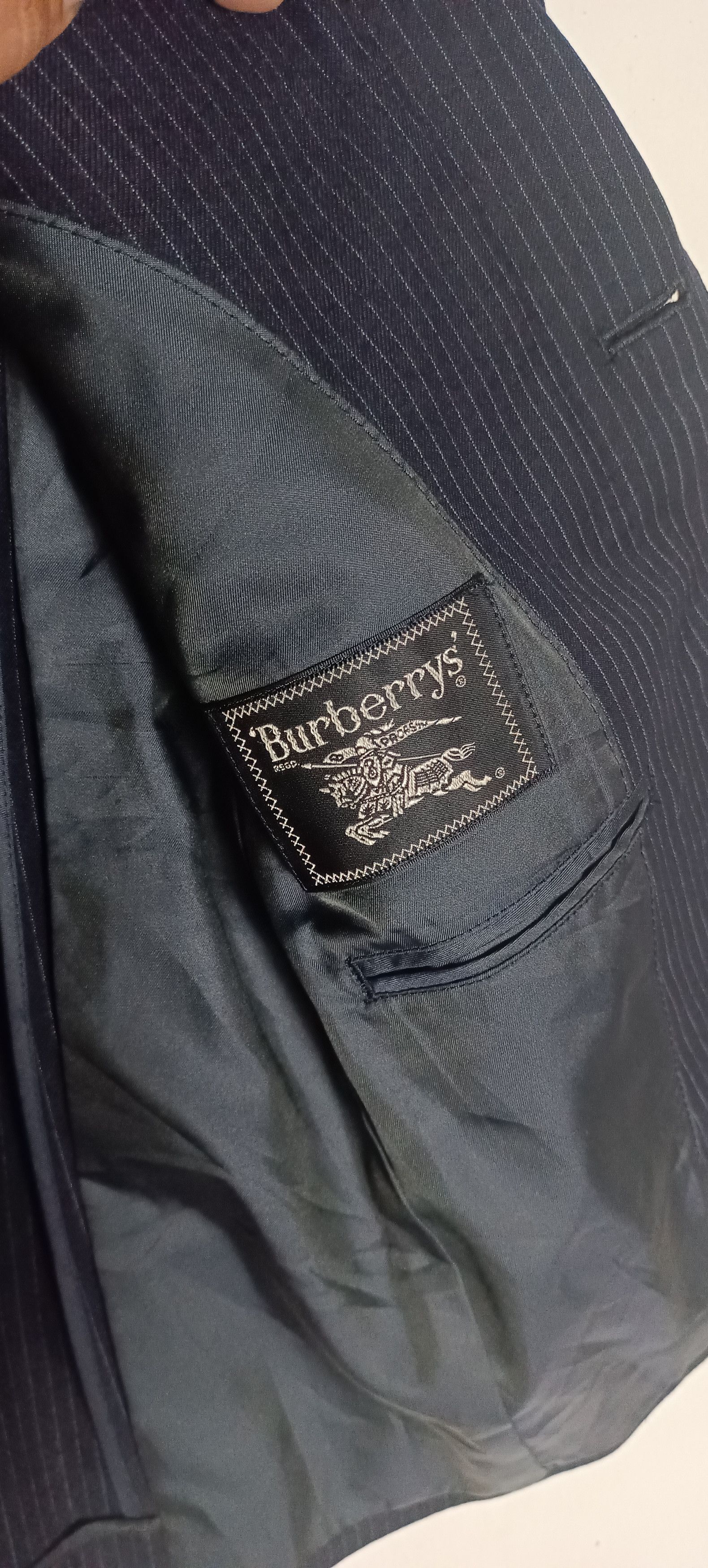 Burberry Burberrys Jacket/Blazer Wool Fabric Size 36R - 6 Thumbnail