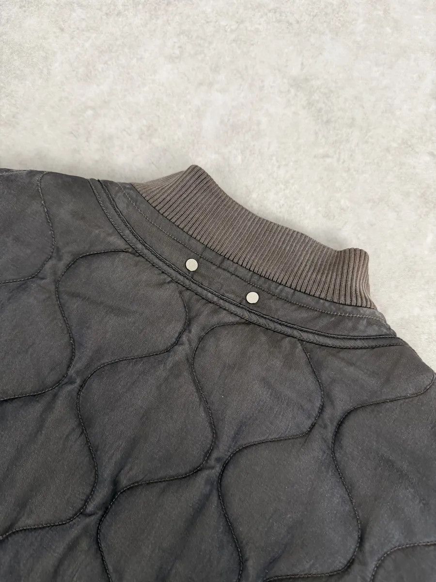 Louis Vuitton Louis Vuitton Taupe Silk Quilted Bomber Jacket Size US L / EU 52-54 / 3 - 9 Thumbnail