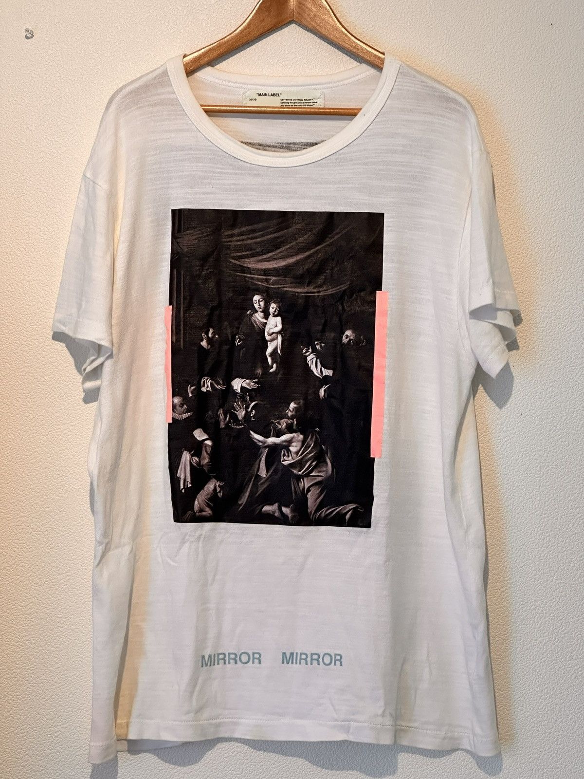 Off-White Caravaggio Tee Size US L / EU 52-54 / 3 - 1 Thumbnail