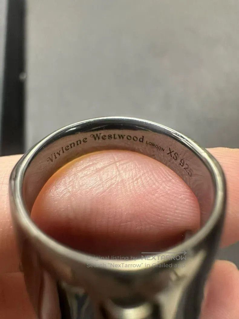 Vivienne Westwood Vivienne Westwood Saturn four-section armor ring Size ONE SIZE - 2 Thumbnail