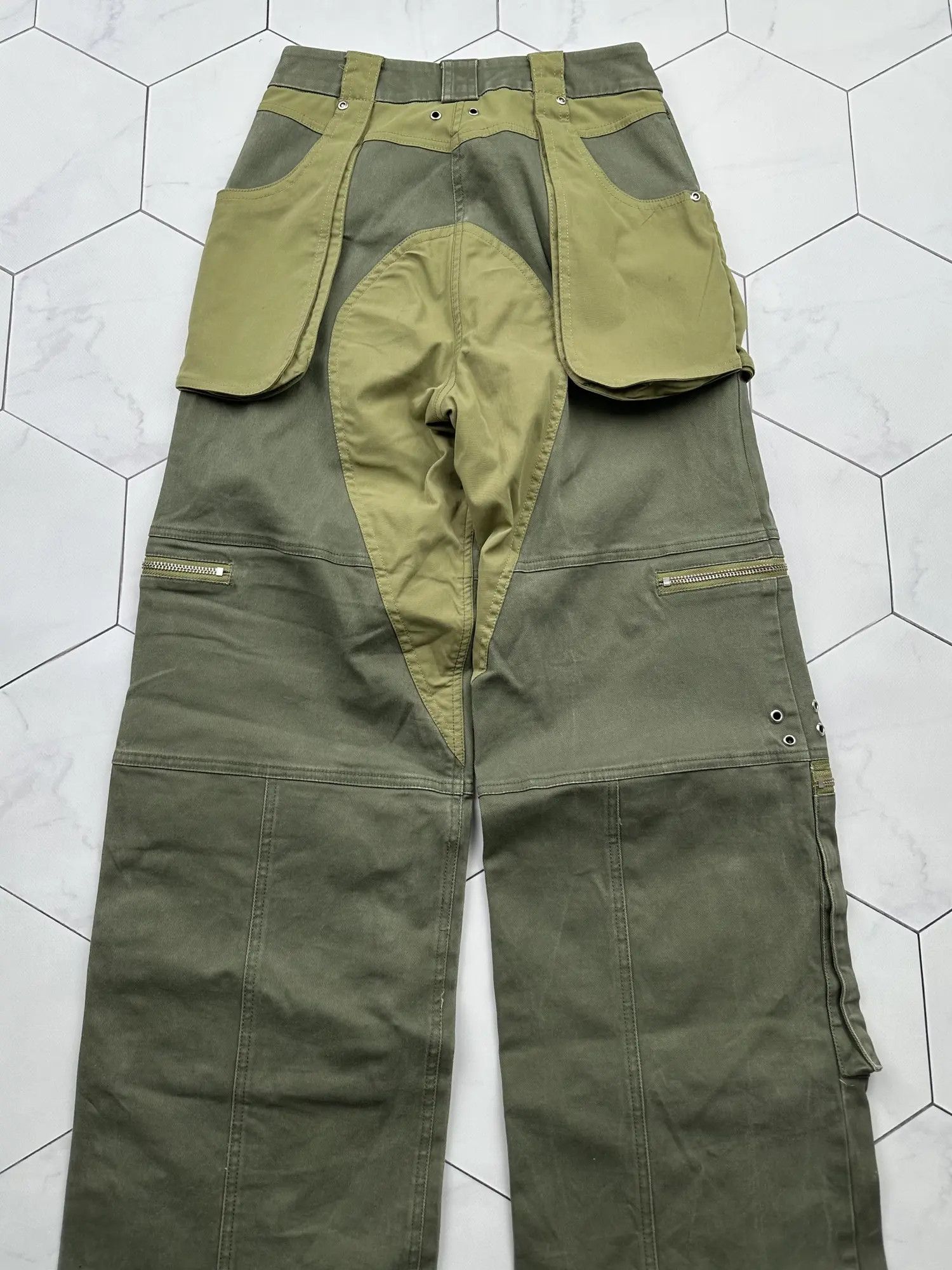I.AM.GIA I Am Gia Wide Zipped Pants (B279) Size 25" / US 0 / IT 36 - 10 Thumbnail