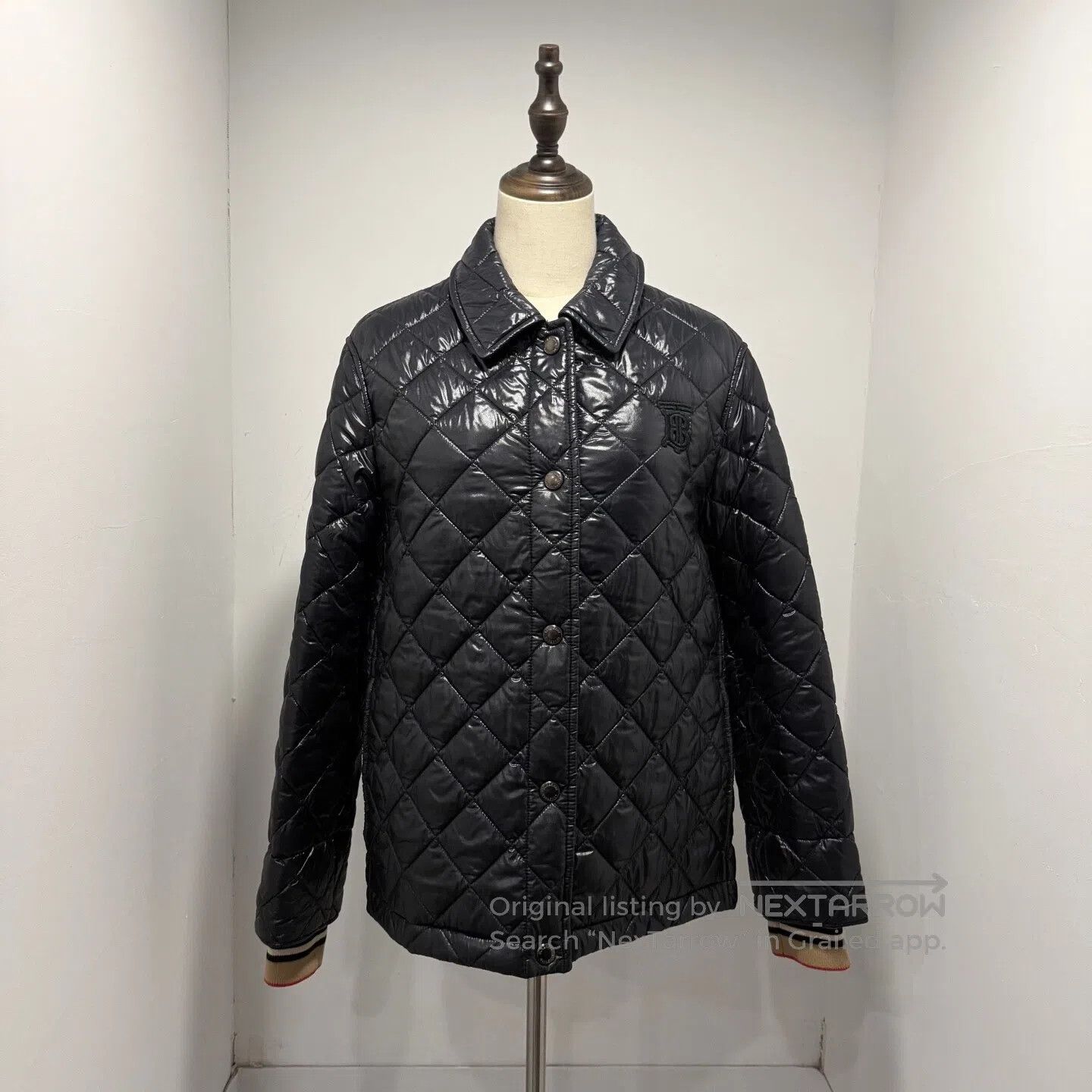 Burberry Burberry Embroidered Padded Jacket| Size US L / EU 52-54 / 3 - 1 Thumbnail