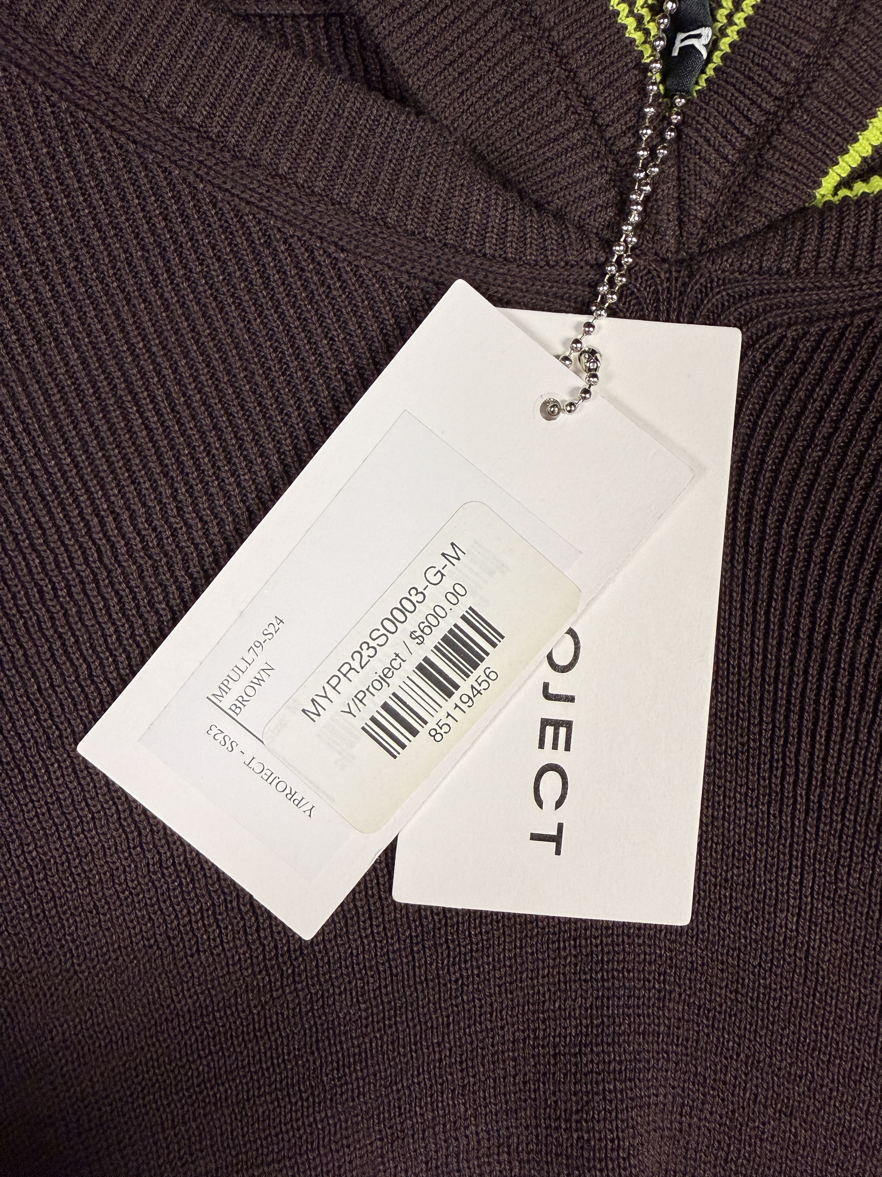 Y/Project $600 Y/Project Triple Neck Knit Sweater Size US M / EU 48-50 / 2 - 9 Thumbnail