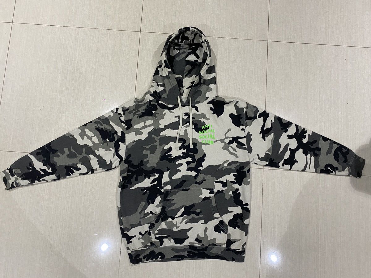 Anti Social Social Club ASSC Lucid Dreams Camo Hoodie Size US L / EU 52-54 / 3 - 3 Thumbnail