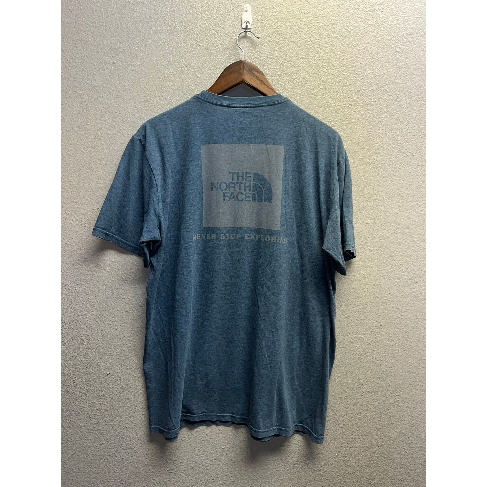 The North Face The North Face Polyester Shirt TNF Classic Fit Blue Tee L Size US L / EU 52-54 / 3 - 6 Thumbnail