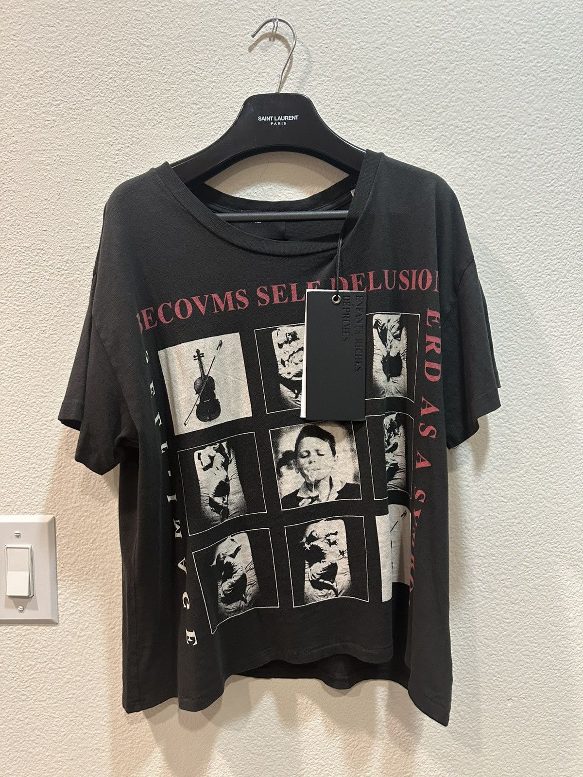 Enfants Riches Deprimes Maxfield ERD SS25 Violin Sleep Tee M Size US L / EU 52-54 / 3 - 1 Thumbnail