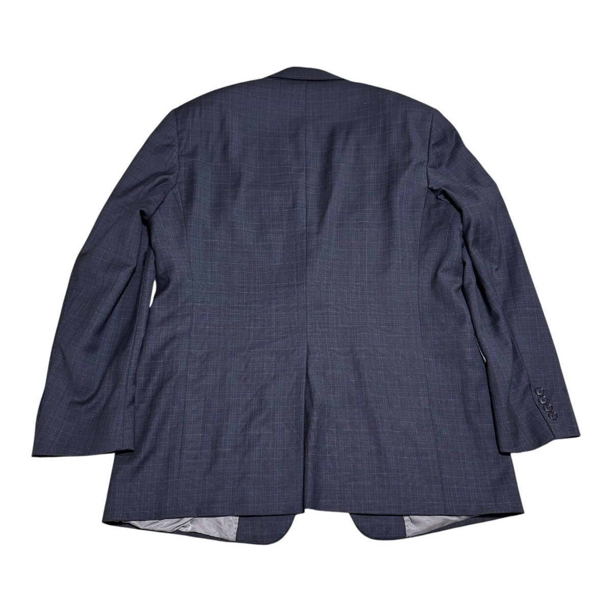 Hart Schaffner Marx Dillards Hart Schaffner Marx Navy Crosshatch Wool Blazer 44L Size 44L - 4 Thumbnail