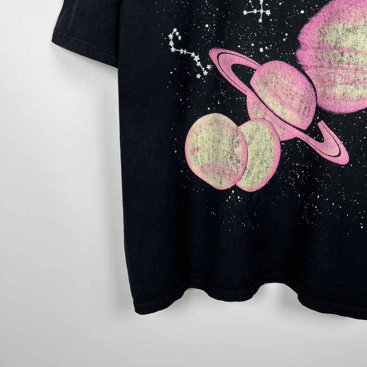 Stussy Vintage Stussy Space y2k big logo faded tee 00’s Size US XL / EU 56 / 4 - 4 Thumbnail
