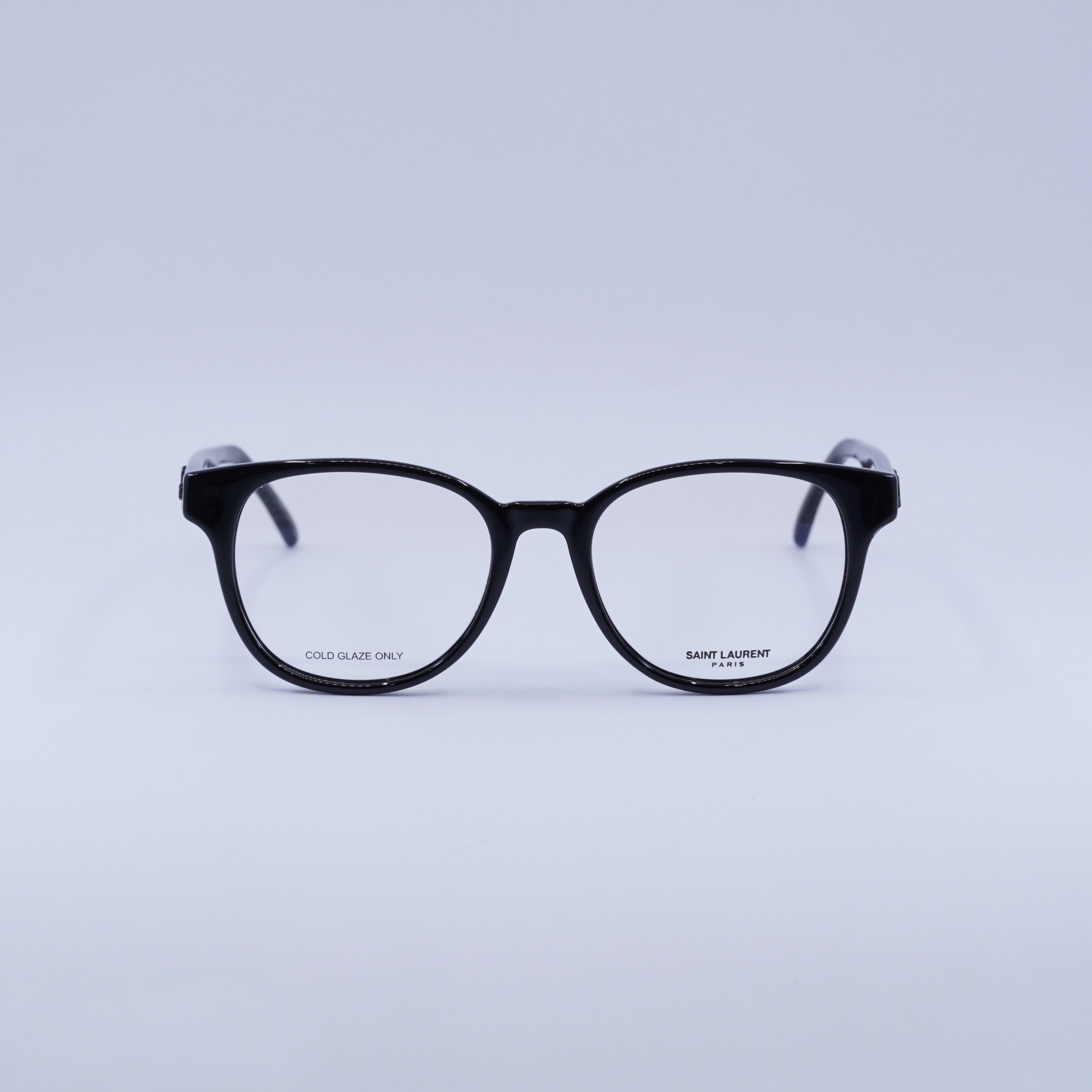 Saint Laurent Paris Saint Laurent SL399 001 Eyeglasses Black 53mm Square Frame Size ONE SIZE - 3 Thumbnail