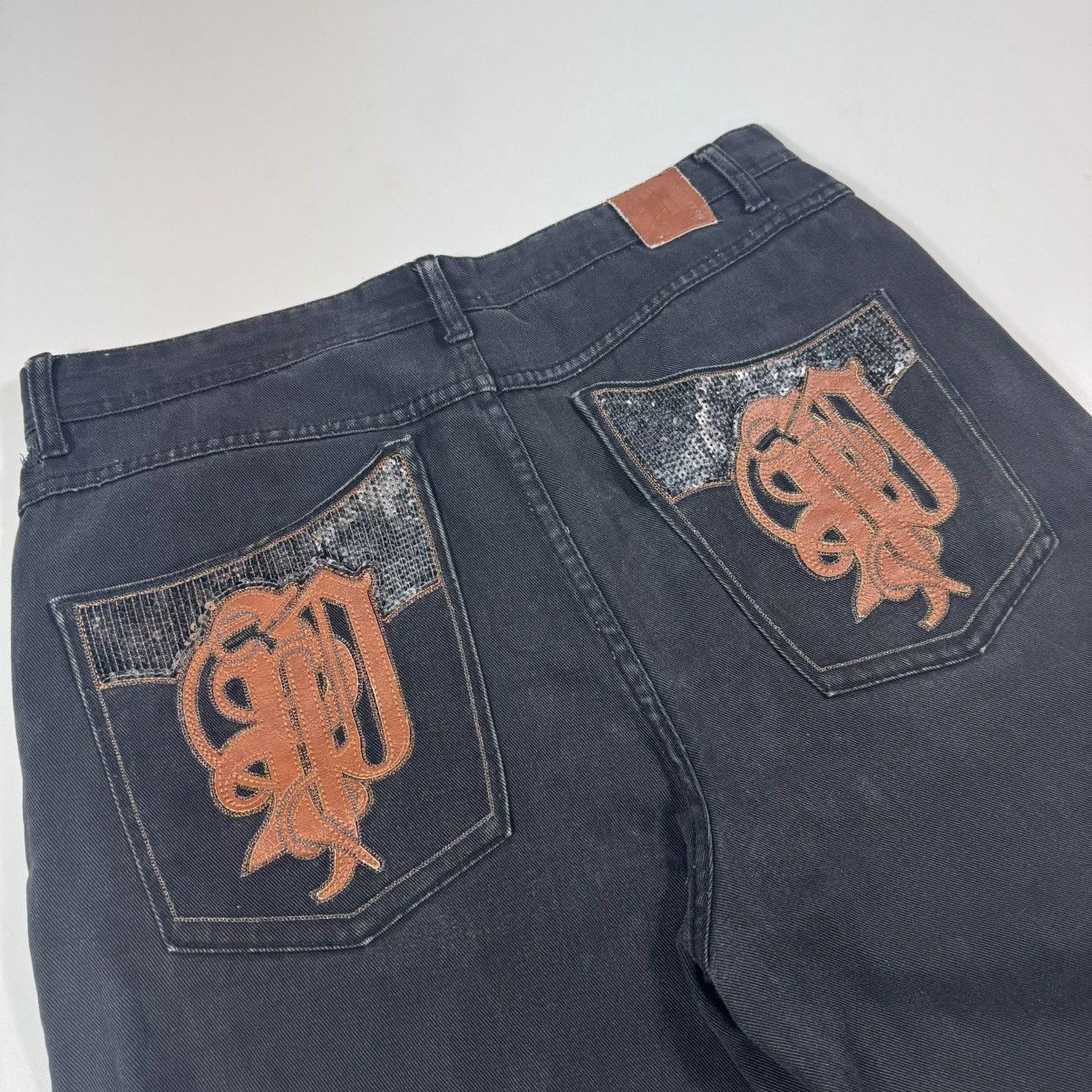 Pelle Pelle × Vintage vintage short pelle pelle big logo rare item Size US 36 / EU 52 - 2 Thumbnail