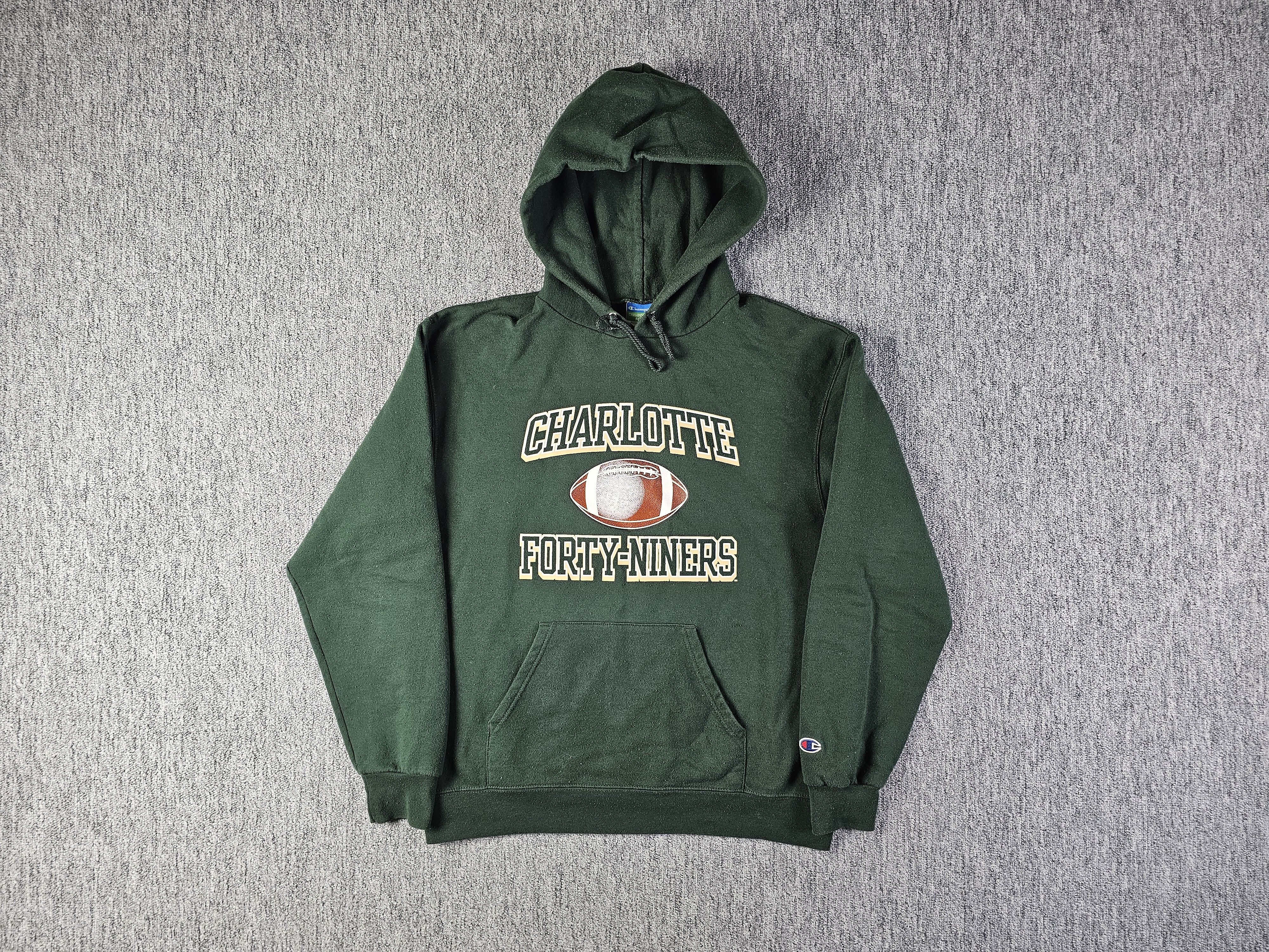 Champion Champion Eco Fleece UNC Charlotte 49ers NCAA Hoodie Gray M Size US M / EU 48-50 / 2 - 1 Thumbnail