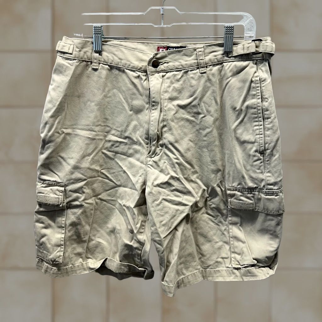 Ralph Lauren VINTAGE Ralph Lauren Cargo Shorts Mens Brown Cotton Relaxed 34 Jeans Polo Size US S / EU 44-46 / 1 - 1 Thumbnail