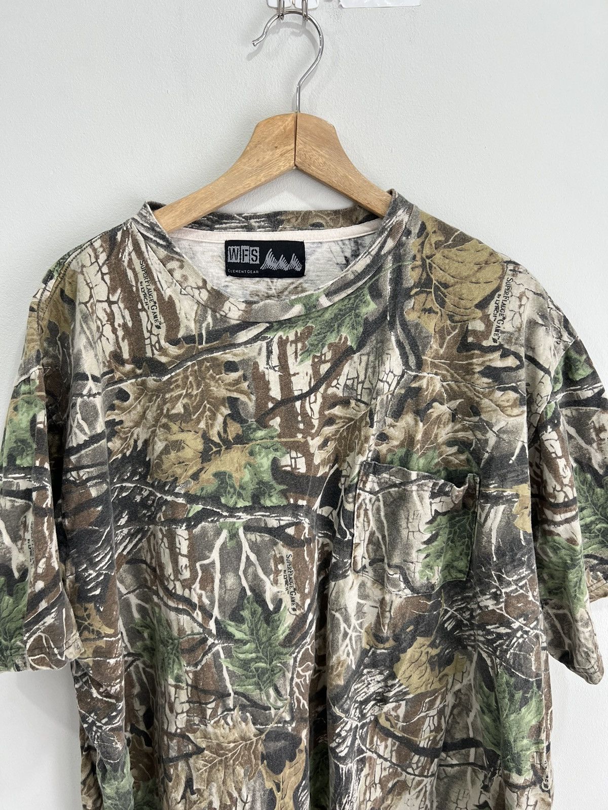 Vintage Vintage Camo Real Tree tee shirt mossy oak xxl Size US XXL / EU 58 / 5 - 4 Thumbnail