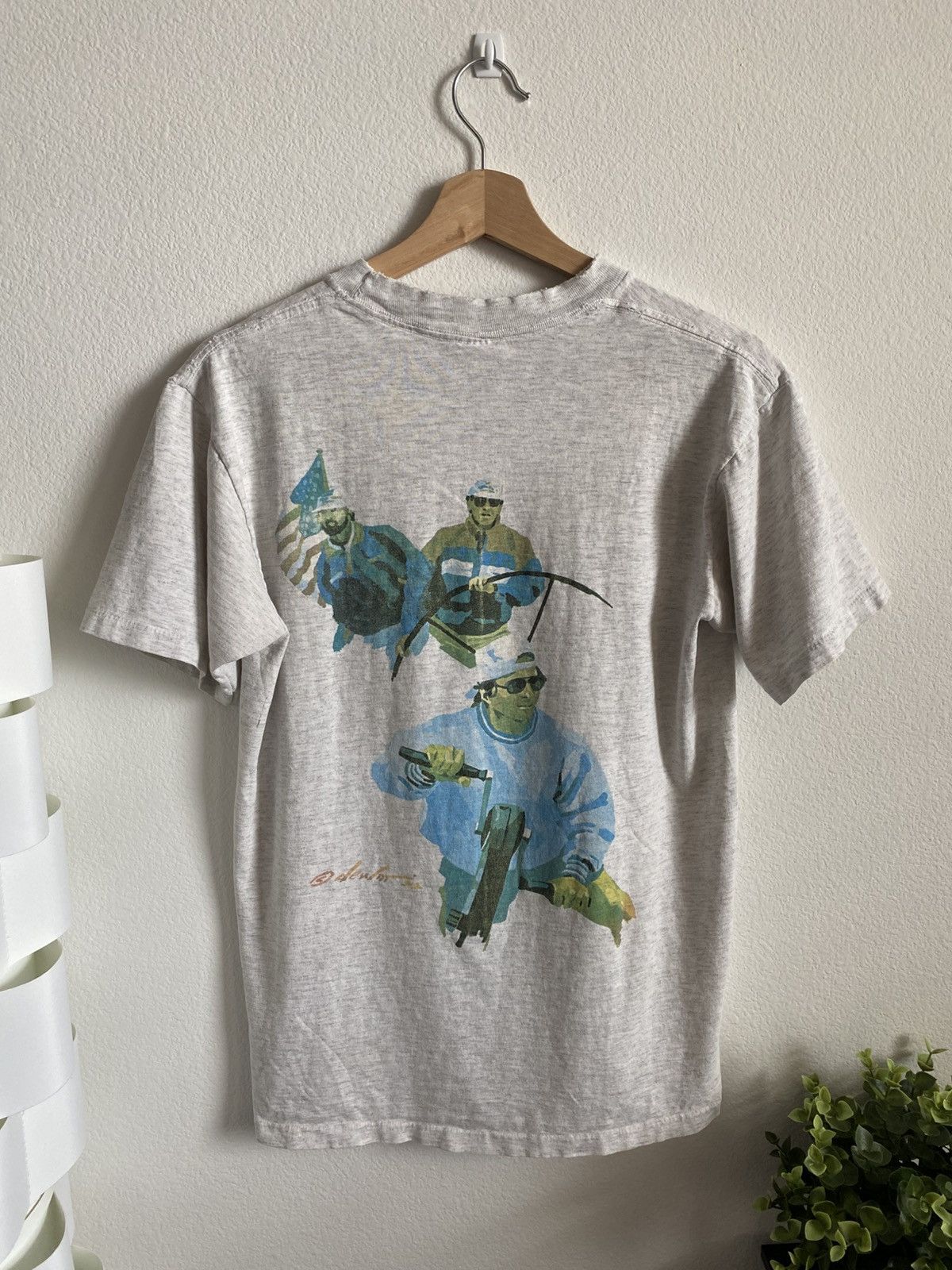 Vintage Vintage 90s Harbor Springs Single Stitch Tee Size US S / EU 44-46 / 1 - 1 Thumbnail