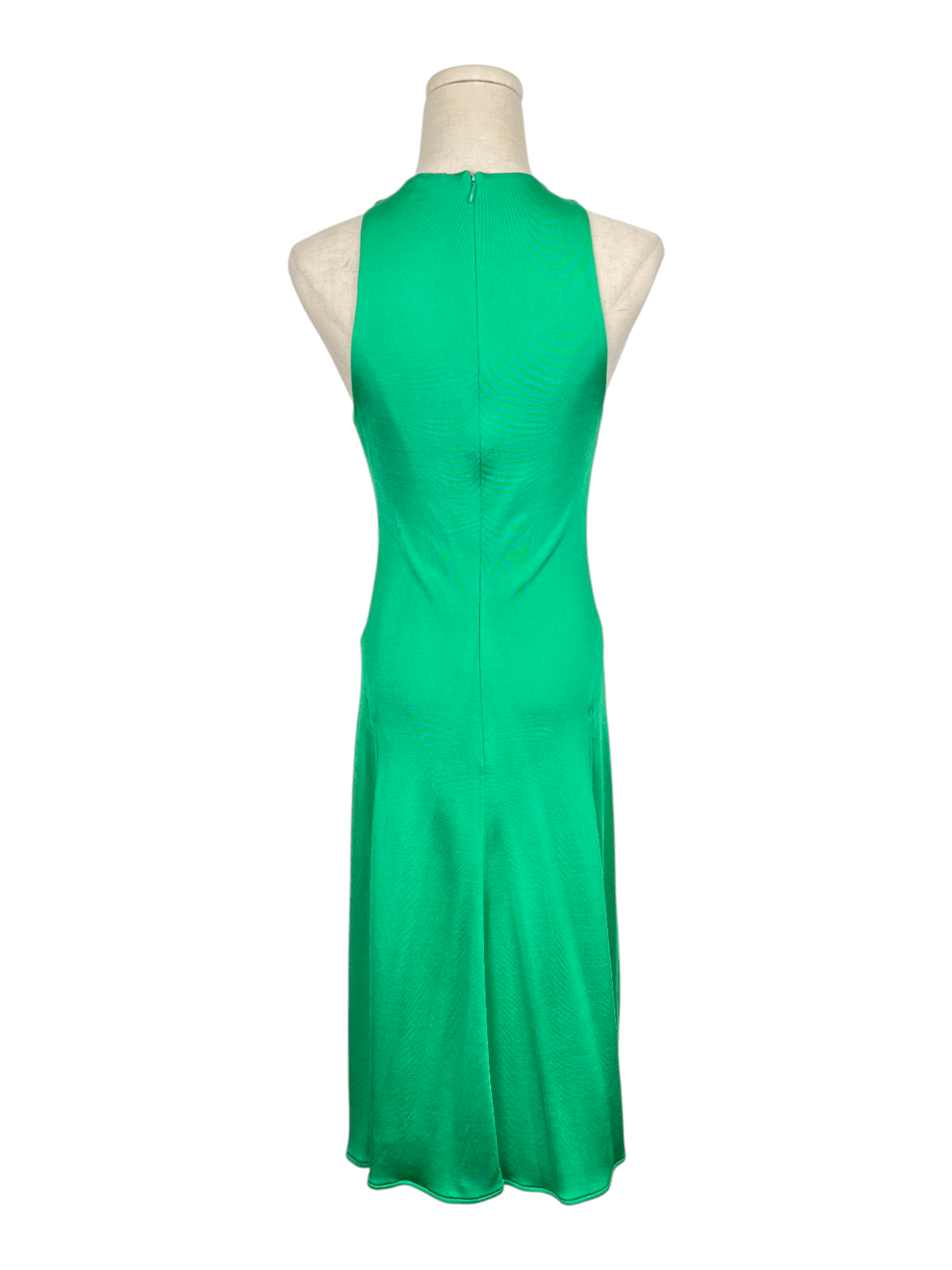 Ralph Lauren Ralph Lauren Green Sleeveless Slim Dress With Flare Bottom Size XS / US 0-2 / IT 36-38 - 2 Thumbnail