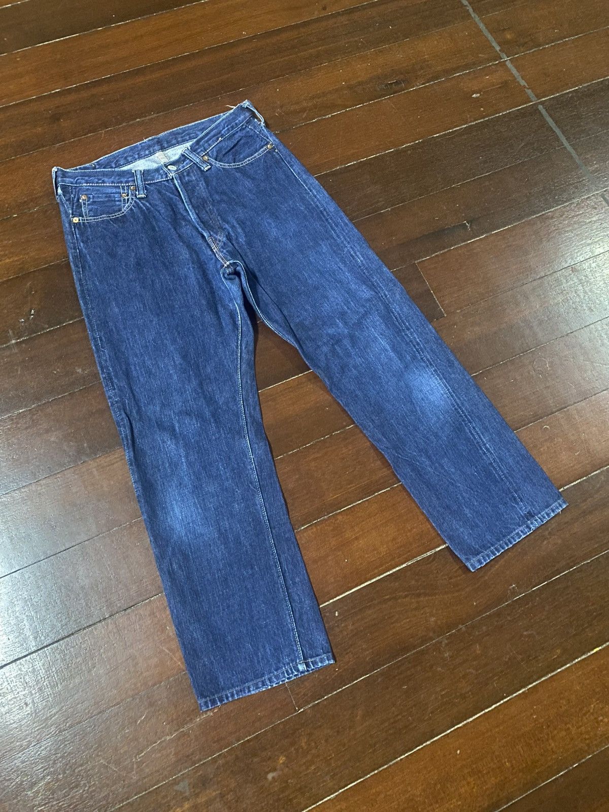 Full Count & Co. Rare 2000 limited edition FULLCOUNT 0105 selvedge Size US 31 - 2 Thumbnail