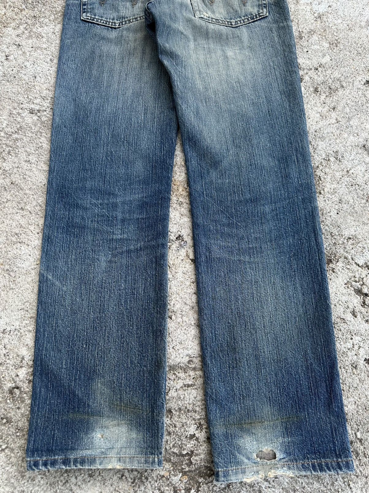 Japanese Brand Vintage Edwin 503zz Faded Japanese Denim W30 Size US 30 / EU 46 - 9 Thumbnail