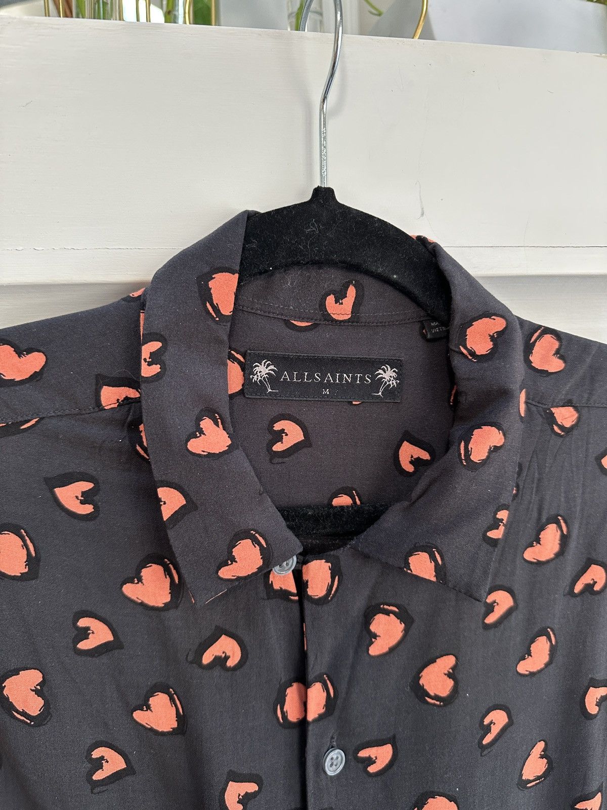 Allsaints Romanza SS Shirt Size US M / EU 48-50 / 2 - 2 Thumbnail