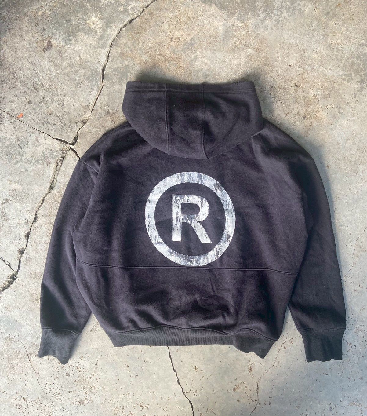 Russell Athletic Distressed oversize hoodie boxy fit feel like punk Size US L / EU 52-54 / 3 - 1 Thumbnail