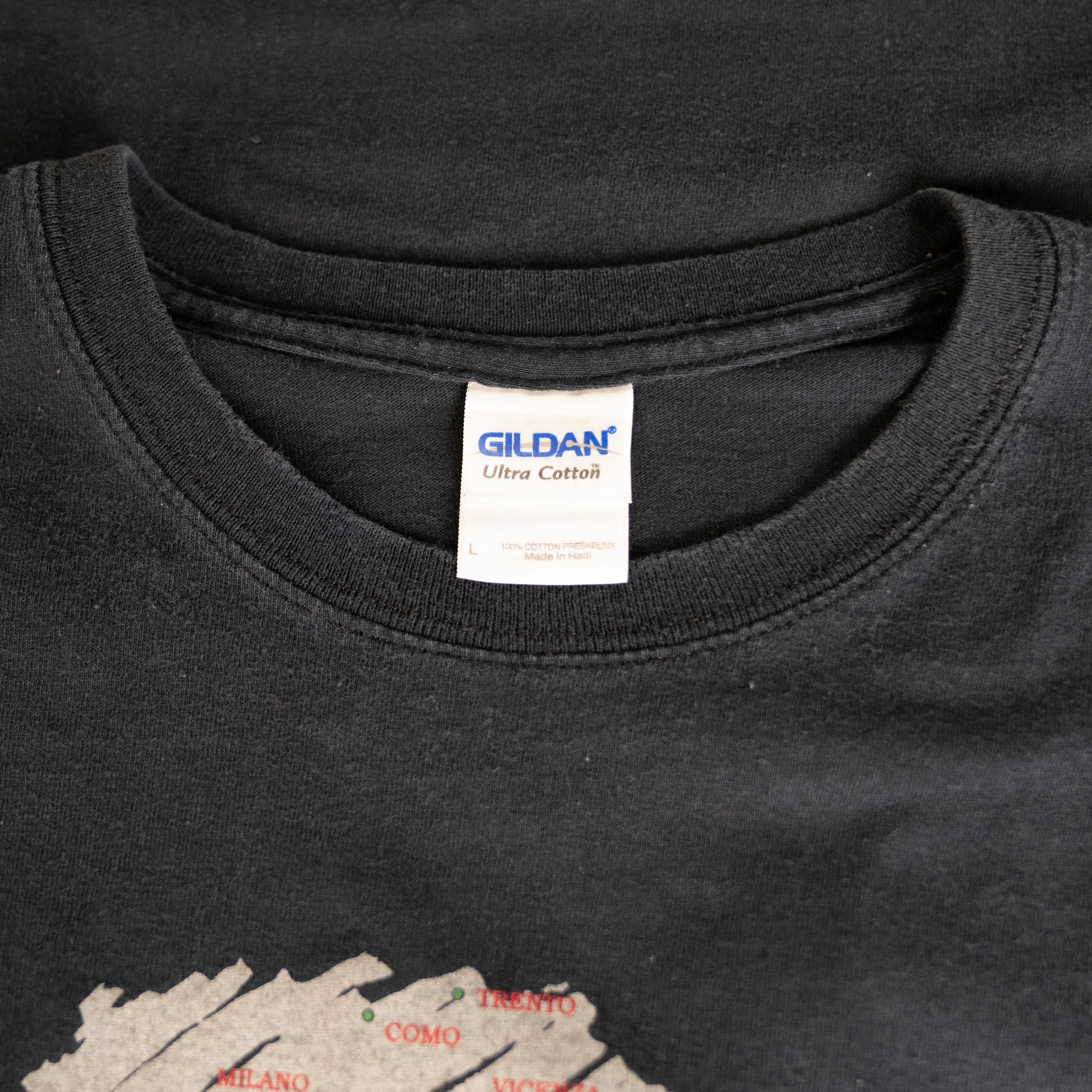 Vintage Vintage 2000's Italy Tee Shirt Size US L / EU 52-54 / 3 - 3 Thumbnail