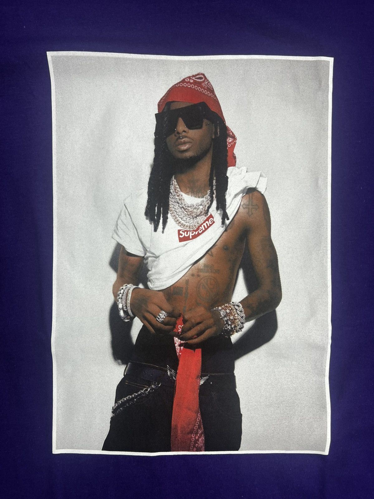 Supreme Supreme Playboi Carti T-Shirt Size US XXL / EU 58 / 5 - 2 Thumbnail