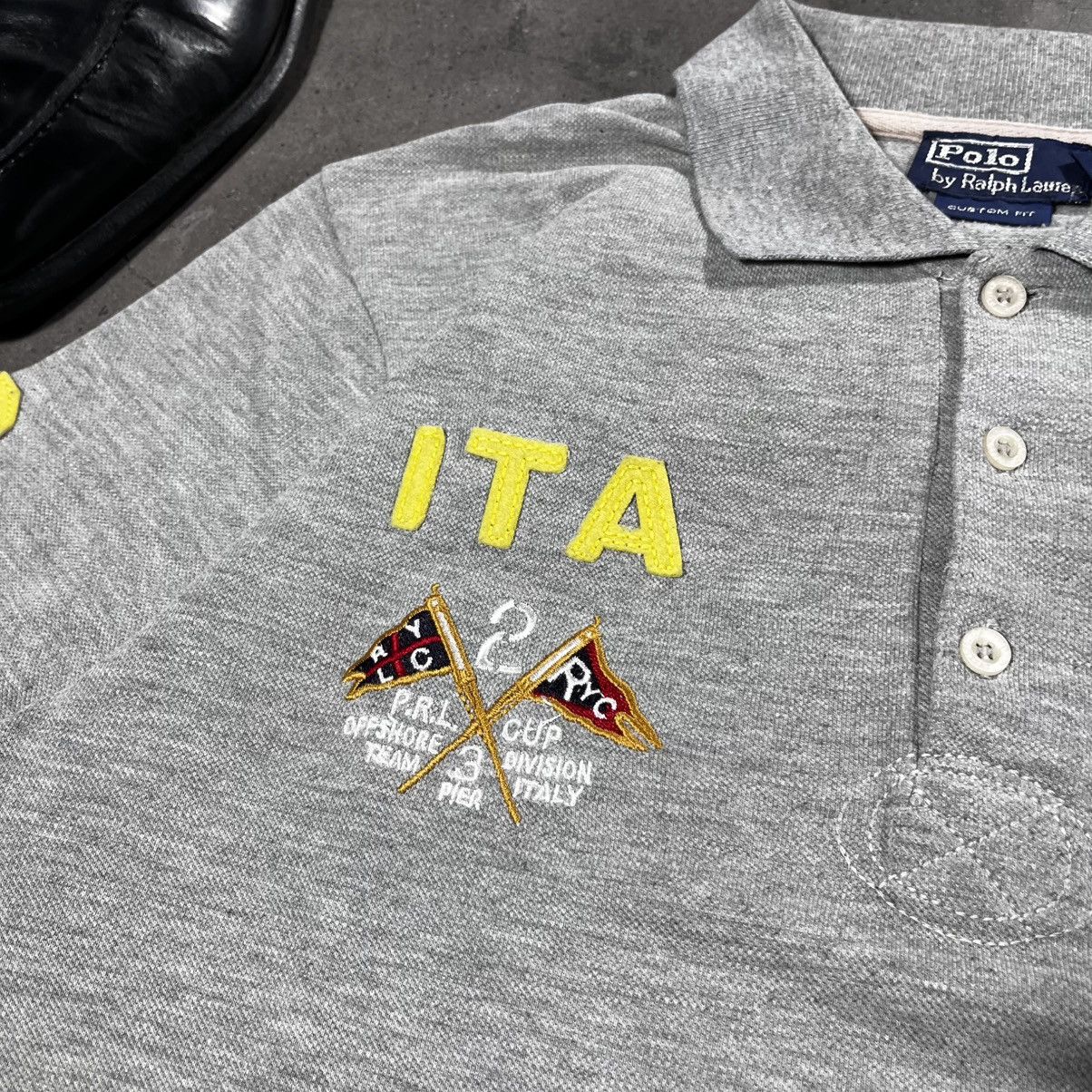 Polo Ralph Lauren Polo Ralph Lauren 90s Vintage Italy Chief Keef Rugby Shirt Size US L / EU 52-54 / 3 - 8 Thumbnail