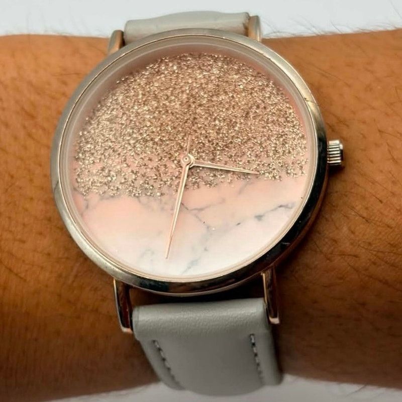 Other Silver & Pink Shimmer Watch Size ONE SIZE - 2 Thumbnail