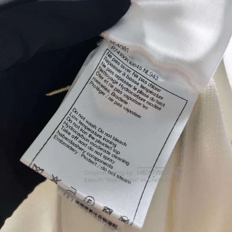 Chanel Chanel White No. 5 knitted jacket Size XXS / US 00 / IT 34 - 7 Thumbnail