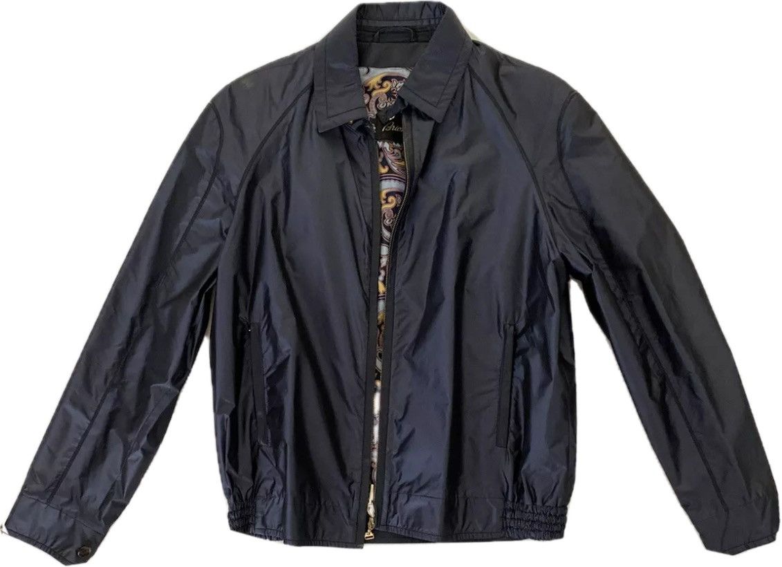 Brioni Brioni Jacket With Leather Trim Size US L / EU 52-54 / 3 - 1 Thumbnail