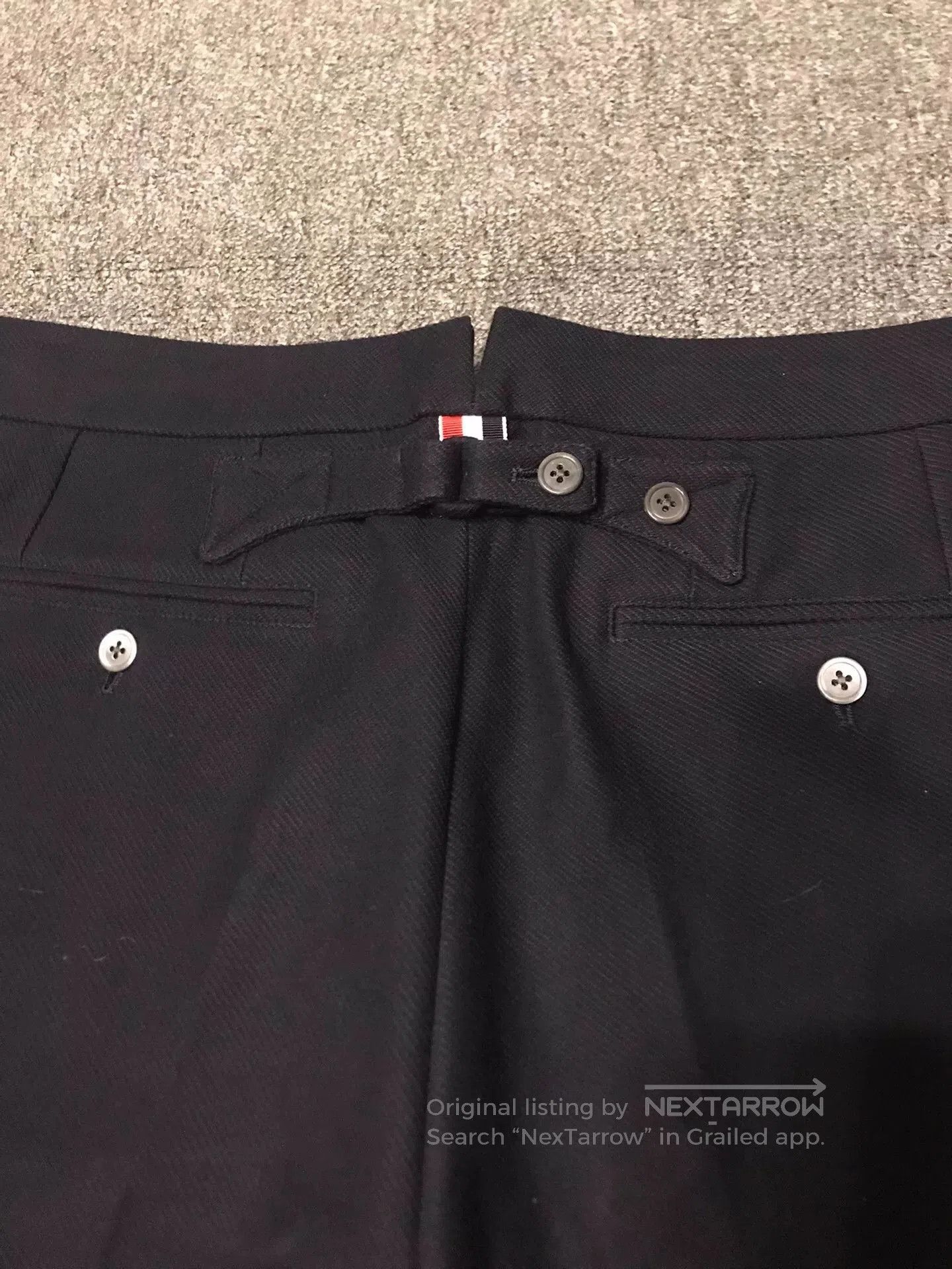 Thom Browne Thom Browne Dark Navy Striped Shorts. Size US 28 / EU 44 - 7 Thumbnail