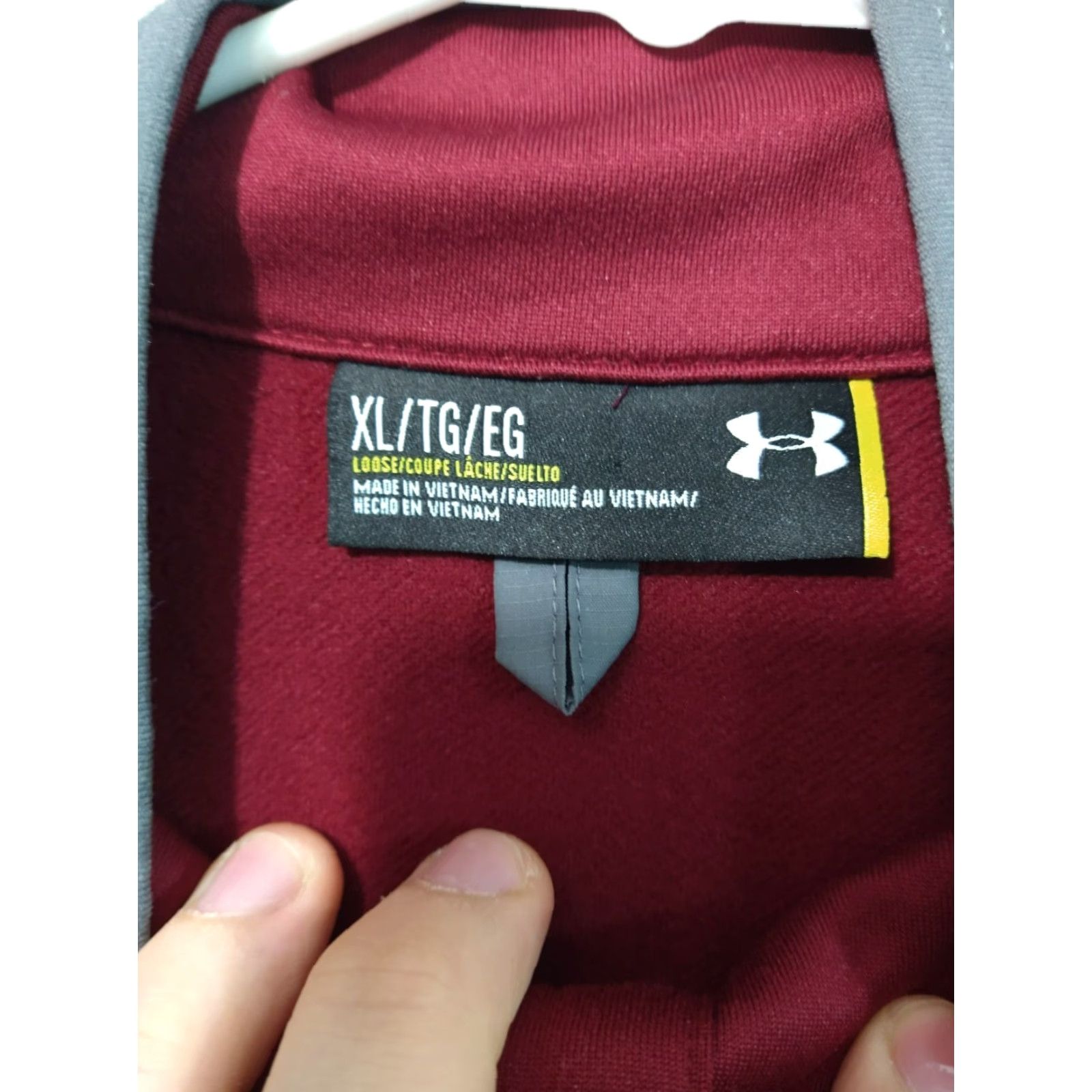 Under Armour Under Armour Sweatshirt Men XL Red Temple Owls Loose Cold Gear Pullover 1/4 Zip Size US XL / EU 56 / 4 - 5 Thumbnail