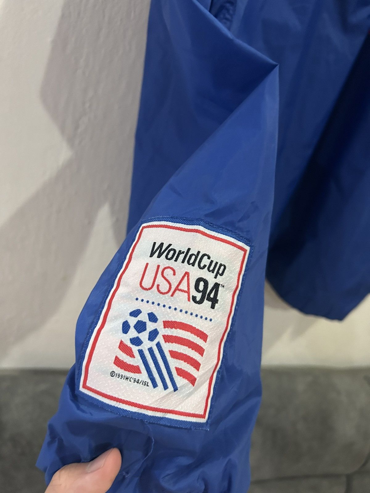 Apex Vintage Apex World Cup 1994 Nylon Windbreaker Size US L / EU 52-54 / 3 - 2 Thumbnail
