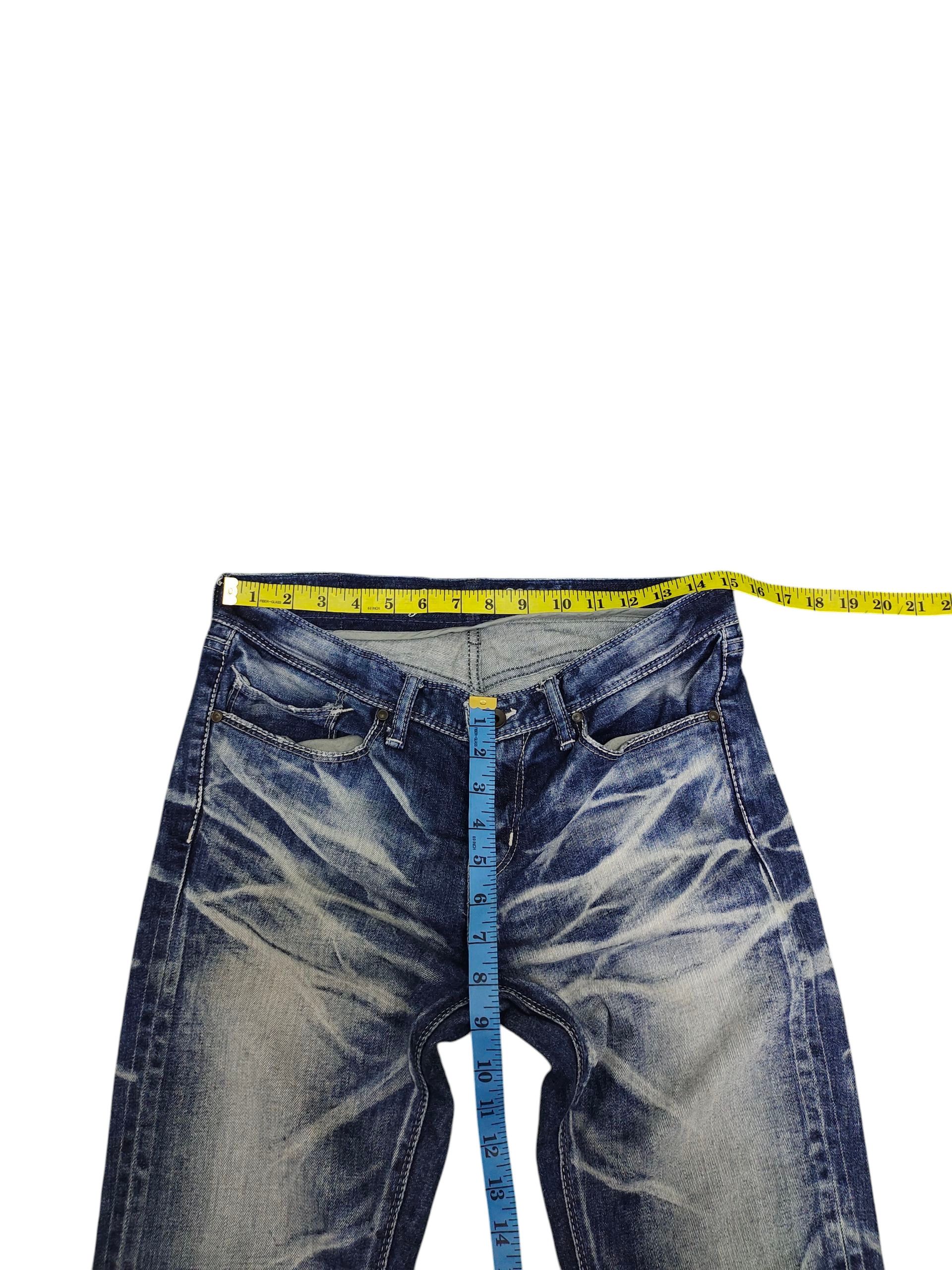GOSTAR DE FUGA Gostar De Fuga Japan Jeans Clawmark Faded Denim Size US 31 - 15 Thumbnail