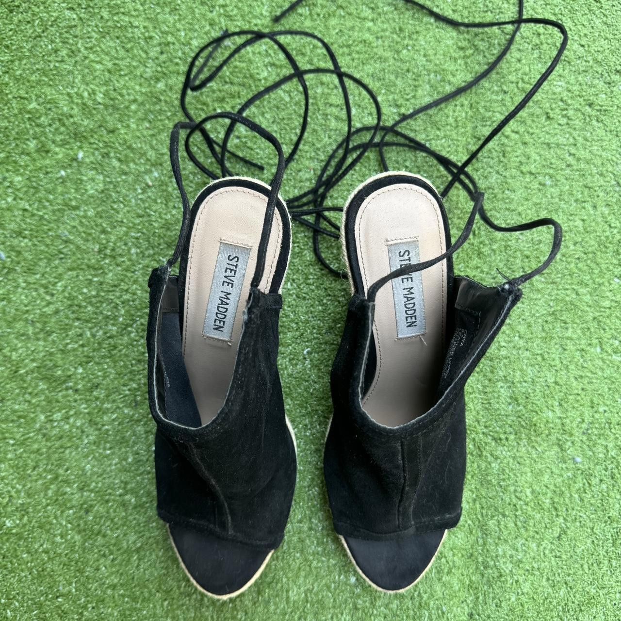 Steve Madden Steve Madden Women's Black and Multi Court Size US 8 / IT 38 - 2 Thumbnail