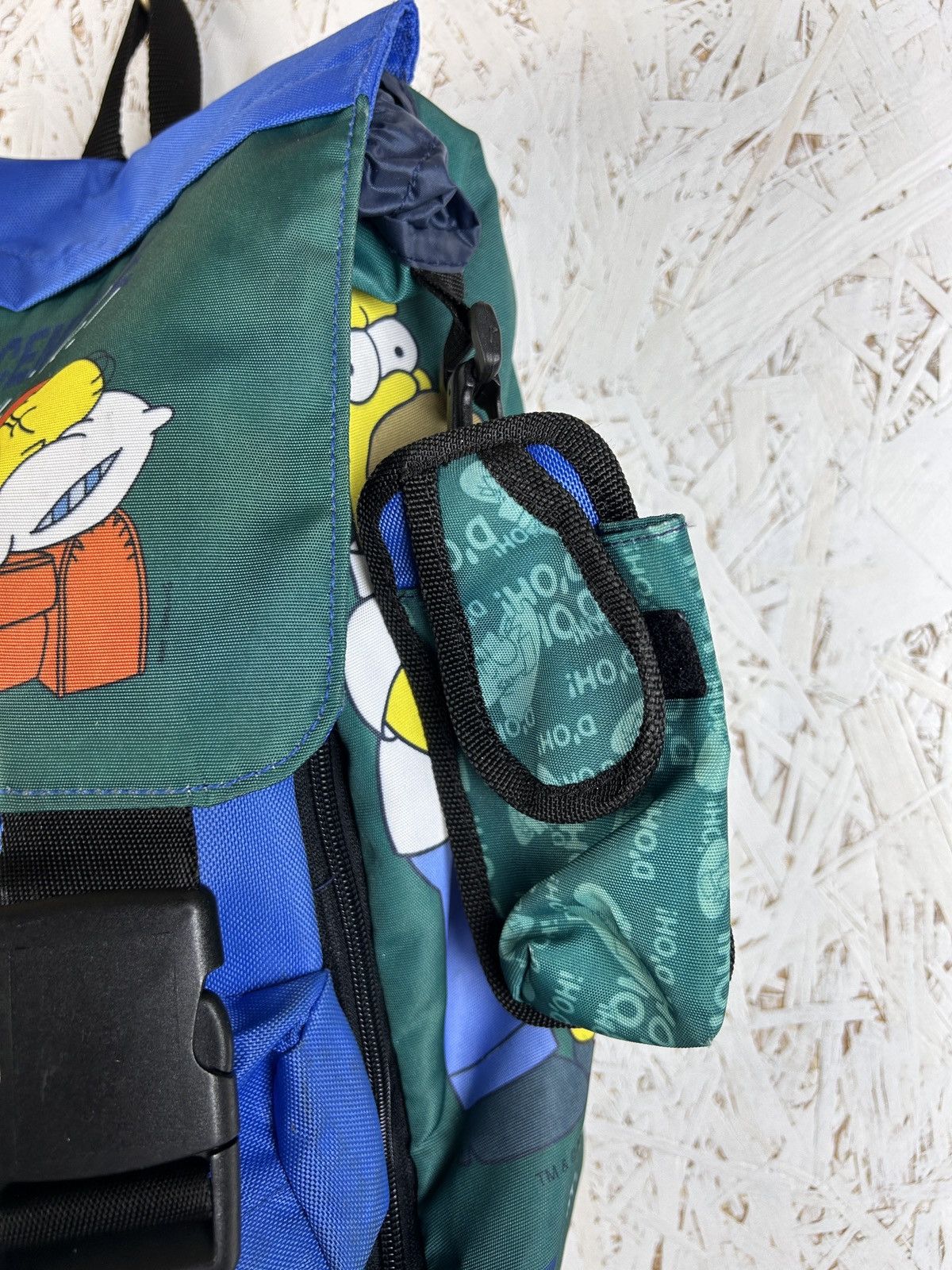The Simpsons Vintage 2000 Matt Groening Simpsons Homer Backpack Size ONE SIZE - 4 Thumbnail