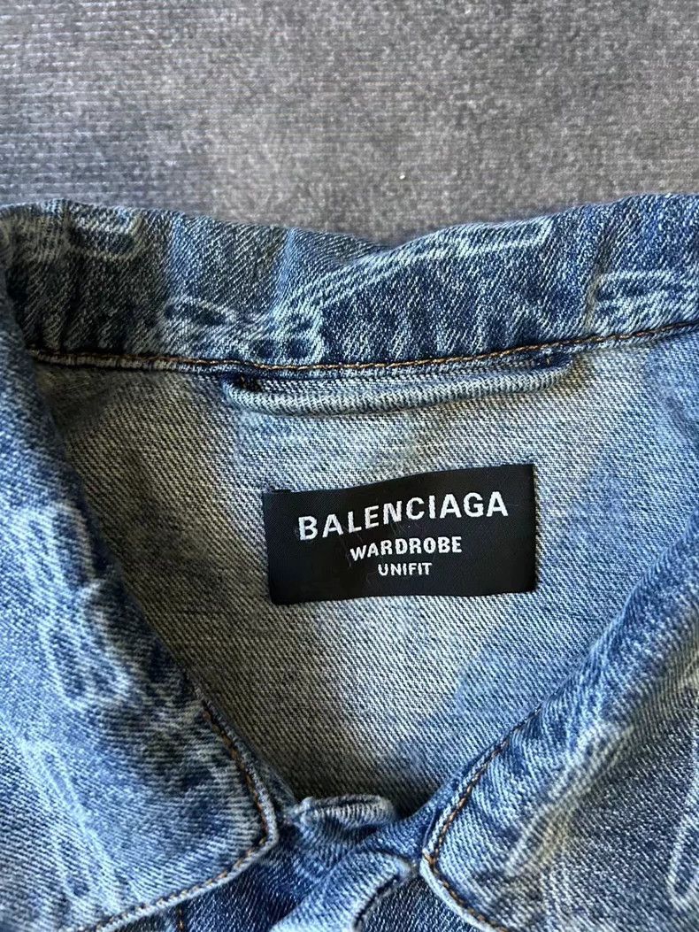 Balenciaga Balenciaga denim jacket Size US M / EU 48-50 / 2 - 3 Thumbnail