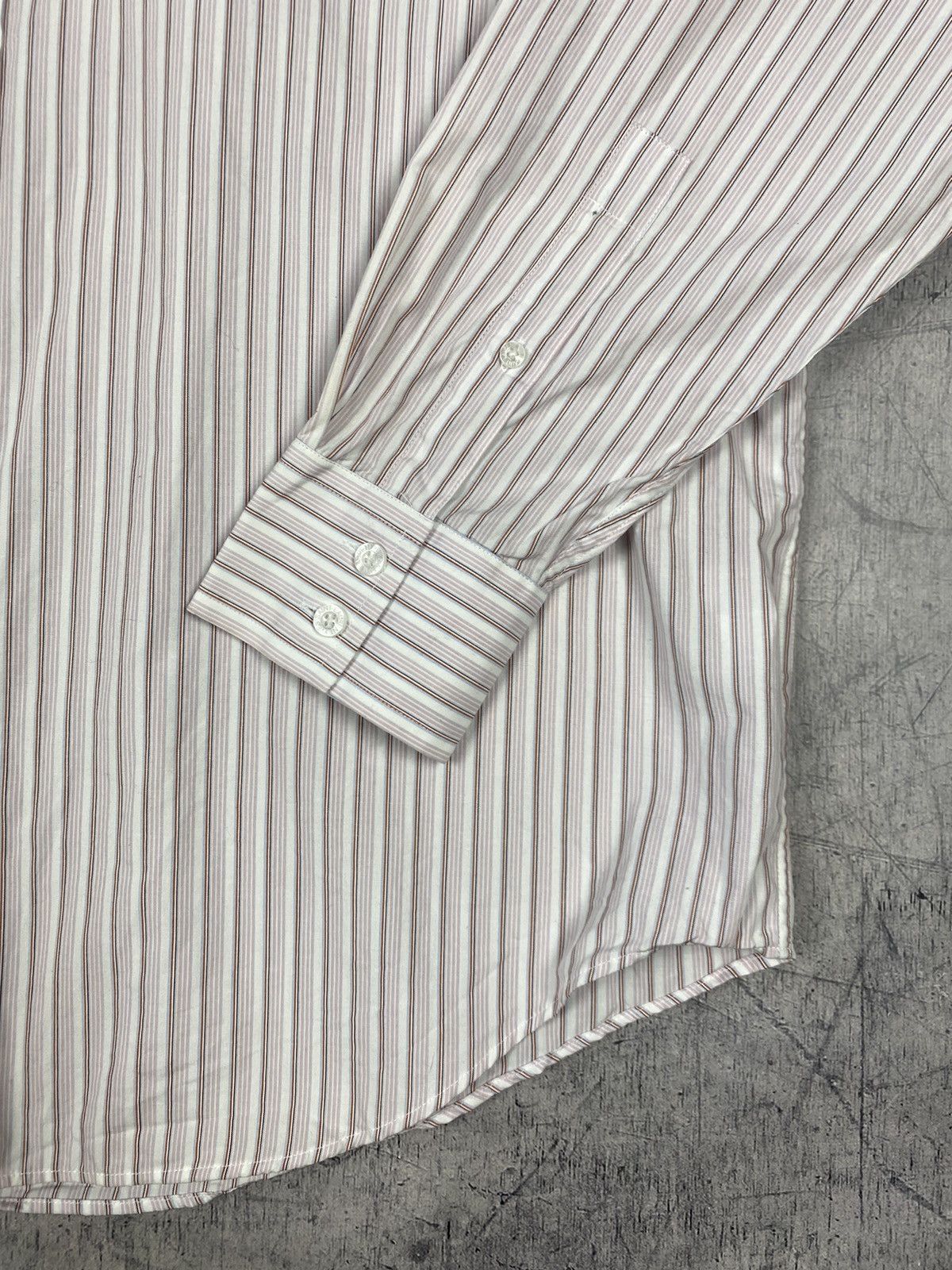Vintage Vintage Yves Saint Laurent Button Up Shirt Size XL Size US XL / EU 56 / 4 - 5 Thumbnail