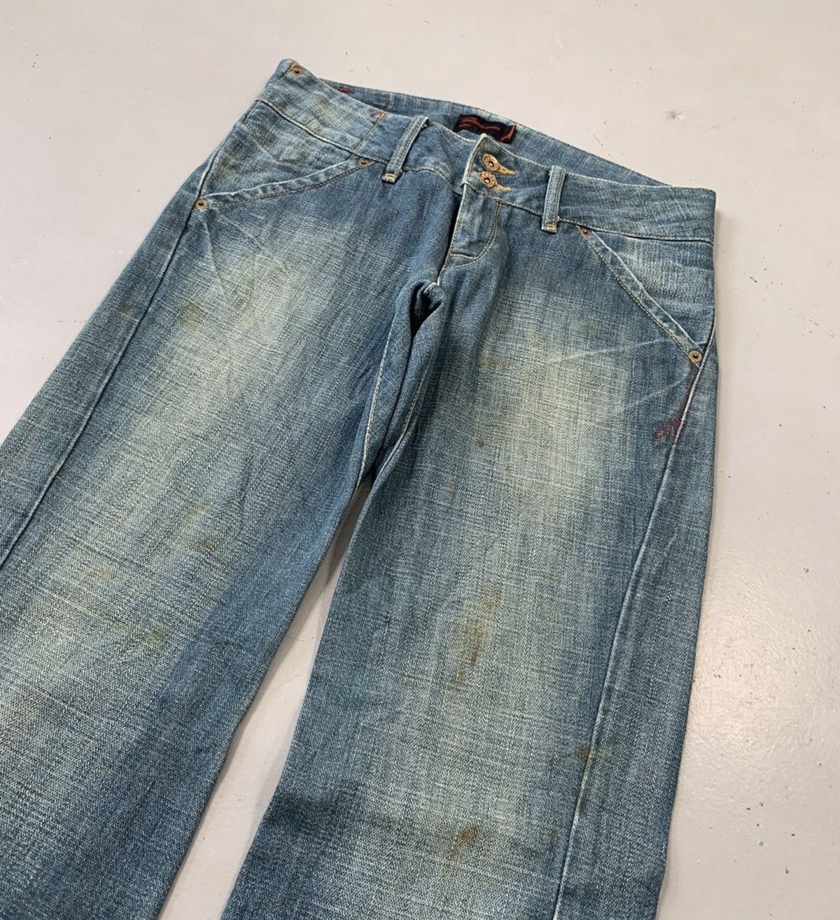 Levi's Vintage levis womens engineers denim pants Size 30" / US 8 / IT 44 - 3 Thumbnail