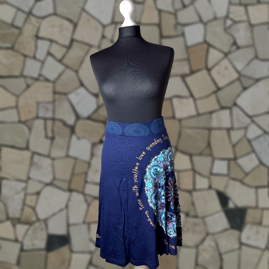 Desigual Desigual womens blue Skirt Size S Size 28" / US 6 / IT 42 - 1 Thumbnail