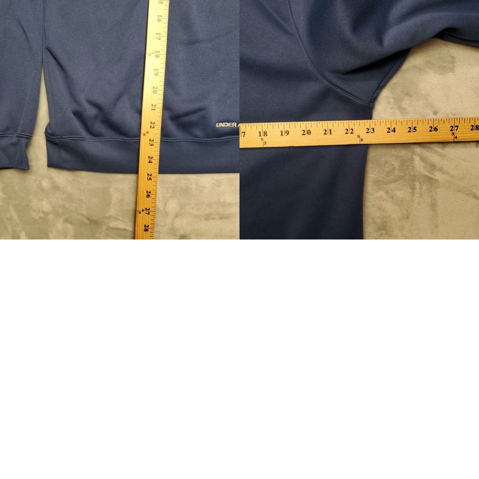 Under Armour Under Armour Hoodie Womens XL Blue Hooded 100% Polyester Pullover Sweatshirt Size XL / US 12-14 / IT 48-50 - 8 Thumbnail