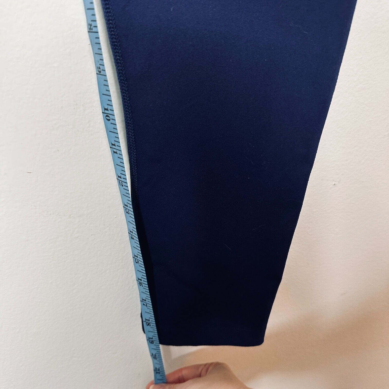 Other Lorna Jane Navy Blue Low Rise Crop Yoga Pants Small Size 27" / US 4 / IT 40 - 9 Thumbnail