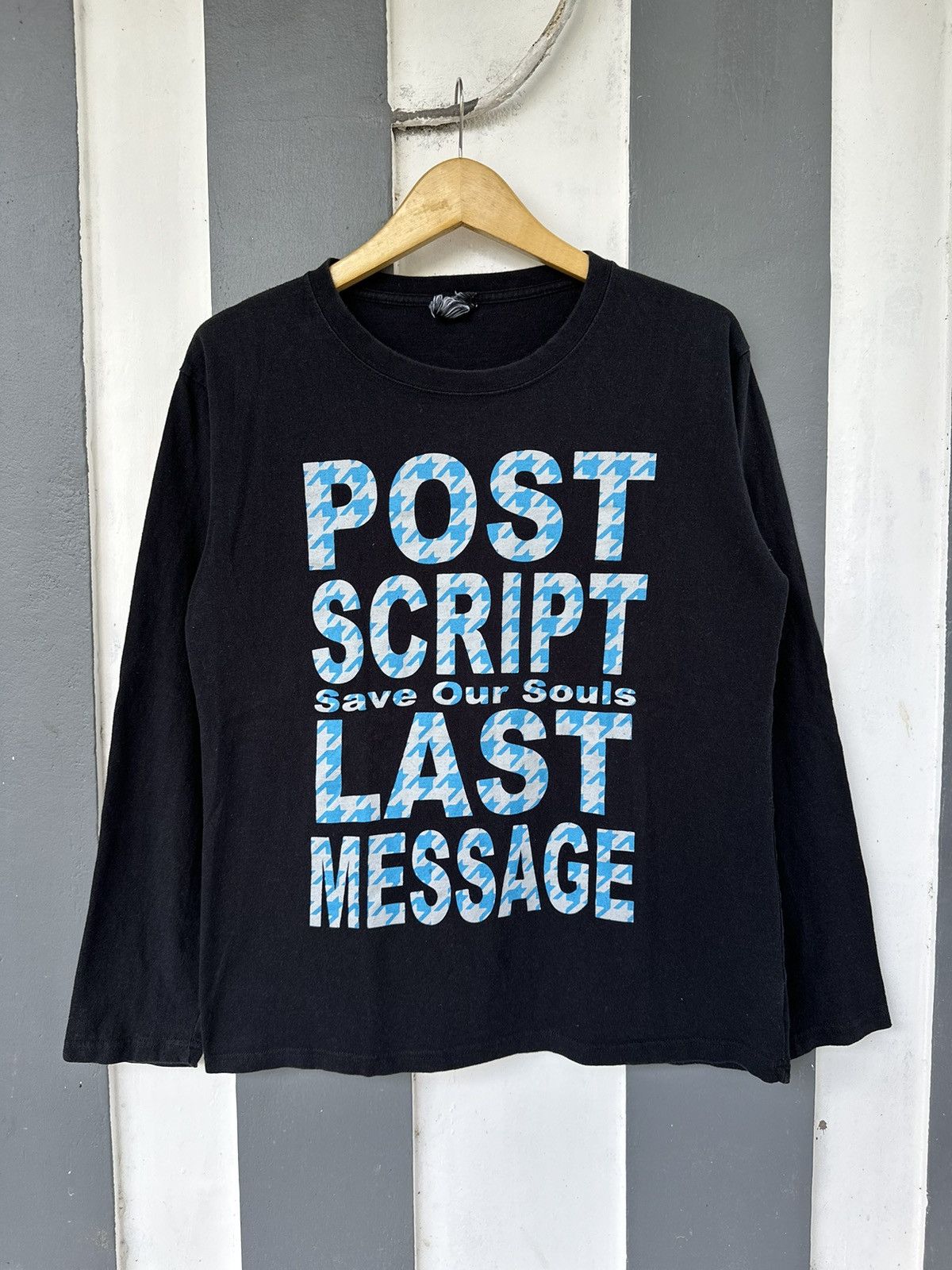 Hysteric Glamour NICE DESIGN JAPANESE LAST SAVE OUR SOULS MESSAGE LONG SLEEVE Size US L / EU 52-54 / 3 - 1 Thumbnail