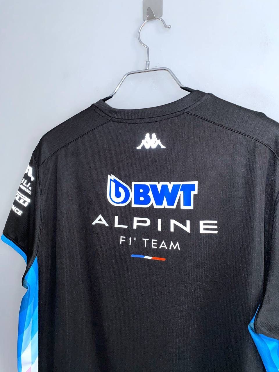 Kappa Alpine Formula 1 Team Racing T-Shirt, Unisex Mens M, Wmns XL Size US XL / EU 56 / 4 - 7 Thumbnail