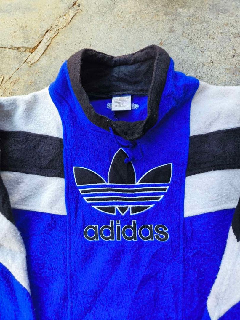 Adidas × Vintage Vintage 90a Adidas Decente Fleece Size US L / EU 52-54 / 3 - 3 Thumbnail