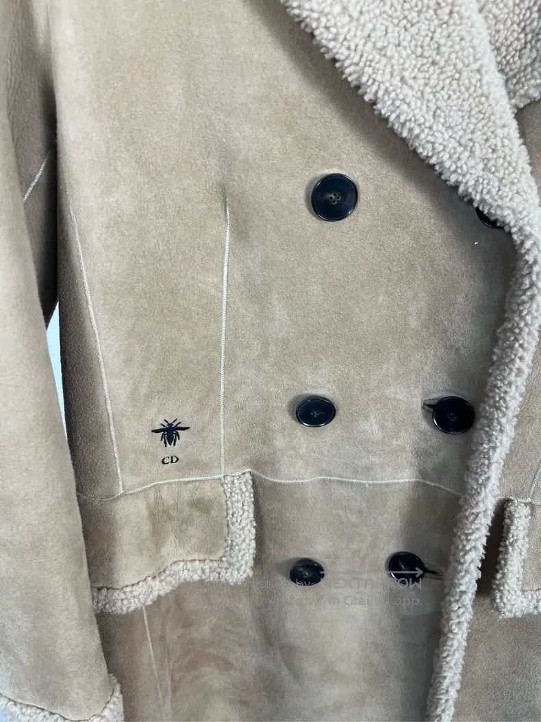 Dior Dior Fur integrated embroidered logo long-sleeved woollen Size XS / US 0-2 / IT 36-38 - 3 Thumbnail