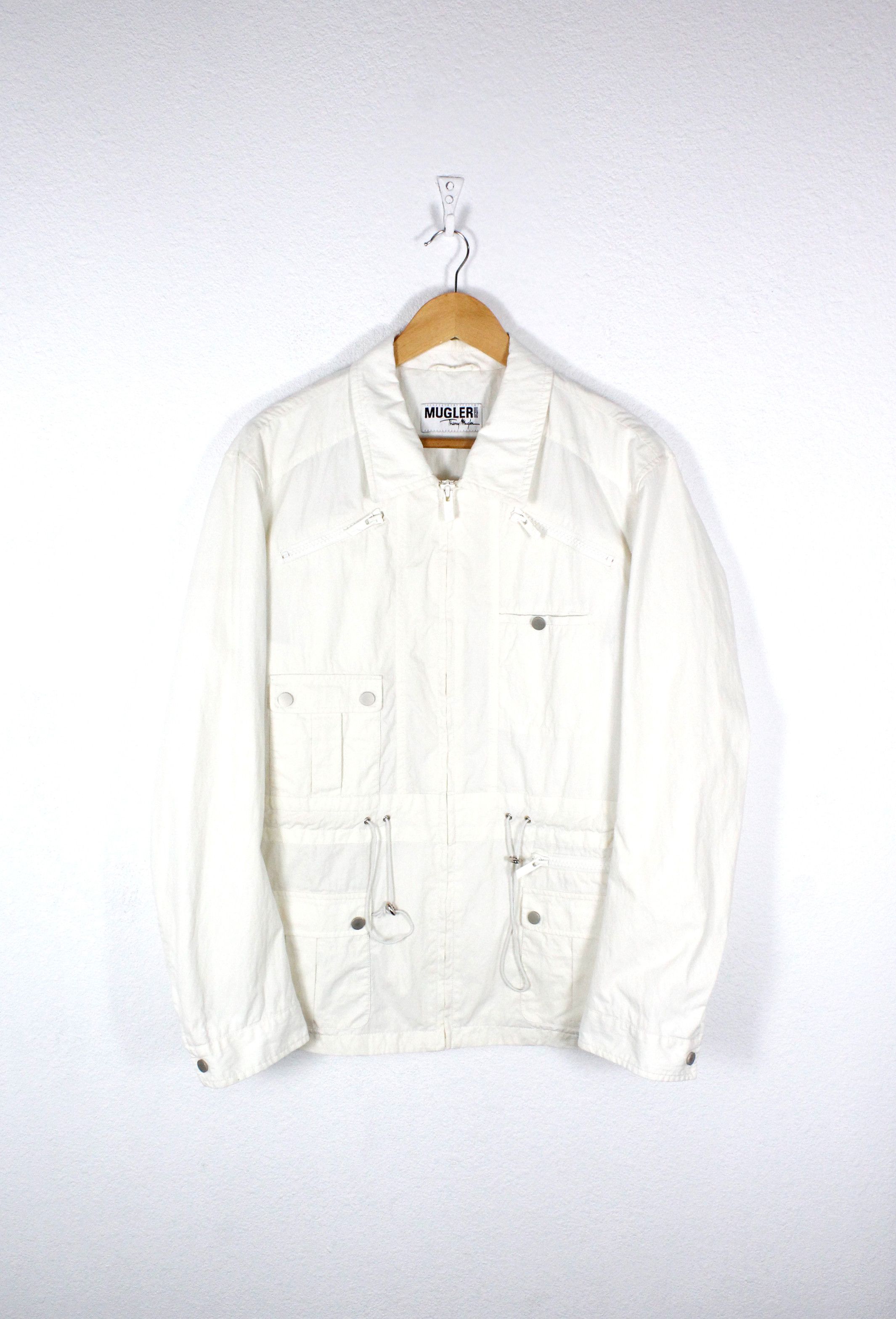 Thierry Mugler MEN Cotton Nylon Military Multipocket Jacket
