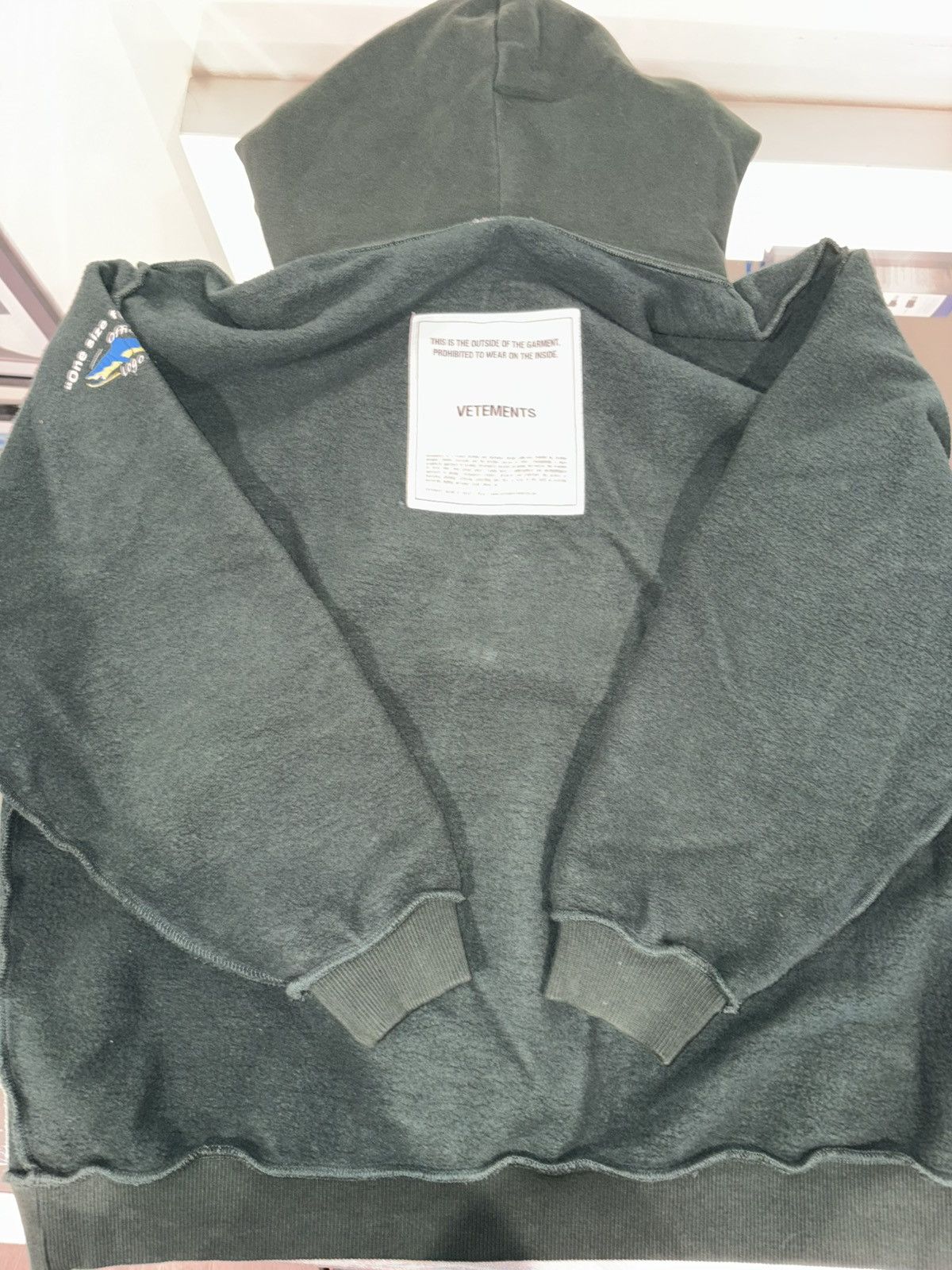 Vetements Vetements Zip Up Reverse hoodie Size S / US 4 / IT 40 - 9 Thumbnail