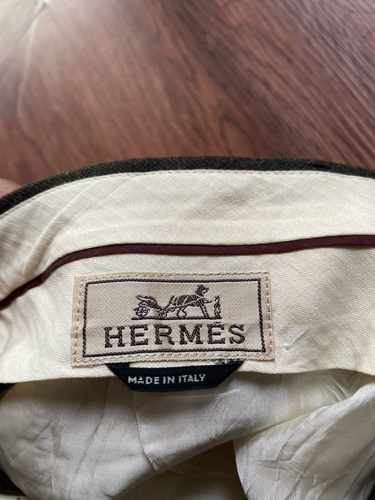 Hermes Hermes Wool Pants Size US 35 - 12 Thumbnail