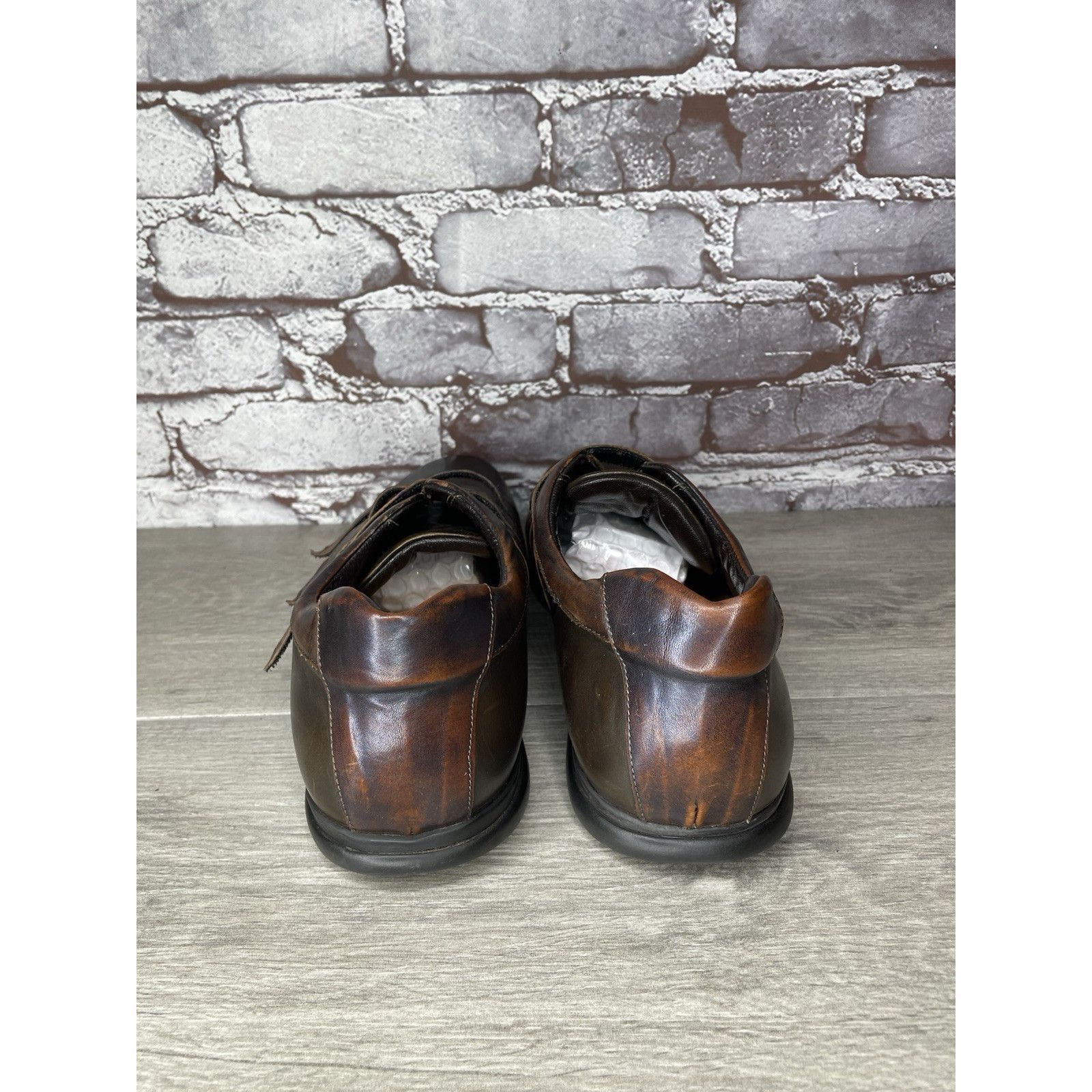VERRI Bruno Verri Brown Leather Metallic Fashion Shoes Sneakers Me Size US 9 / EU 42 - 20 Thumbnail