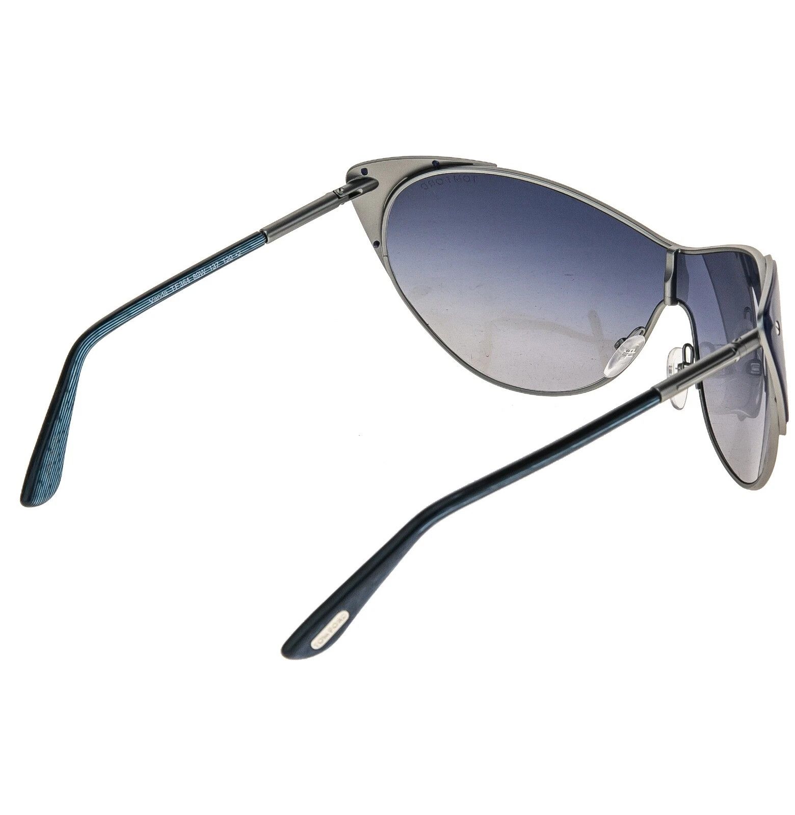 TOM FORD TF0364 364 VANDA Blue Gunmetal Screw Cat FT0364 display picture 1